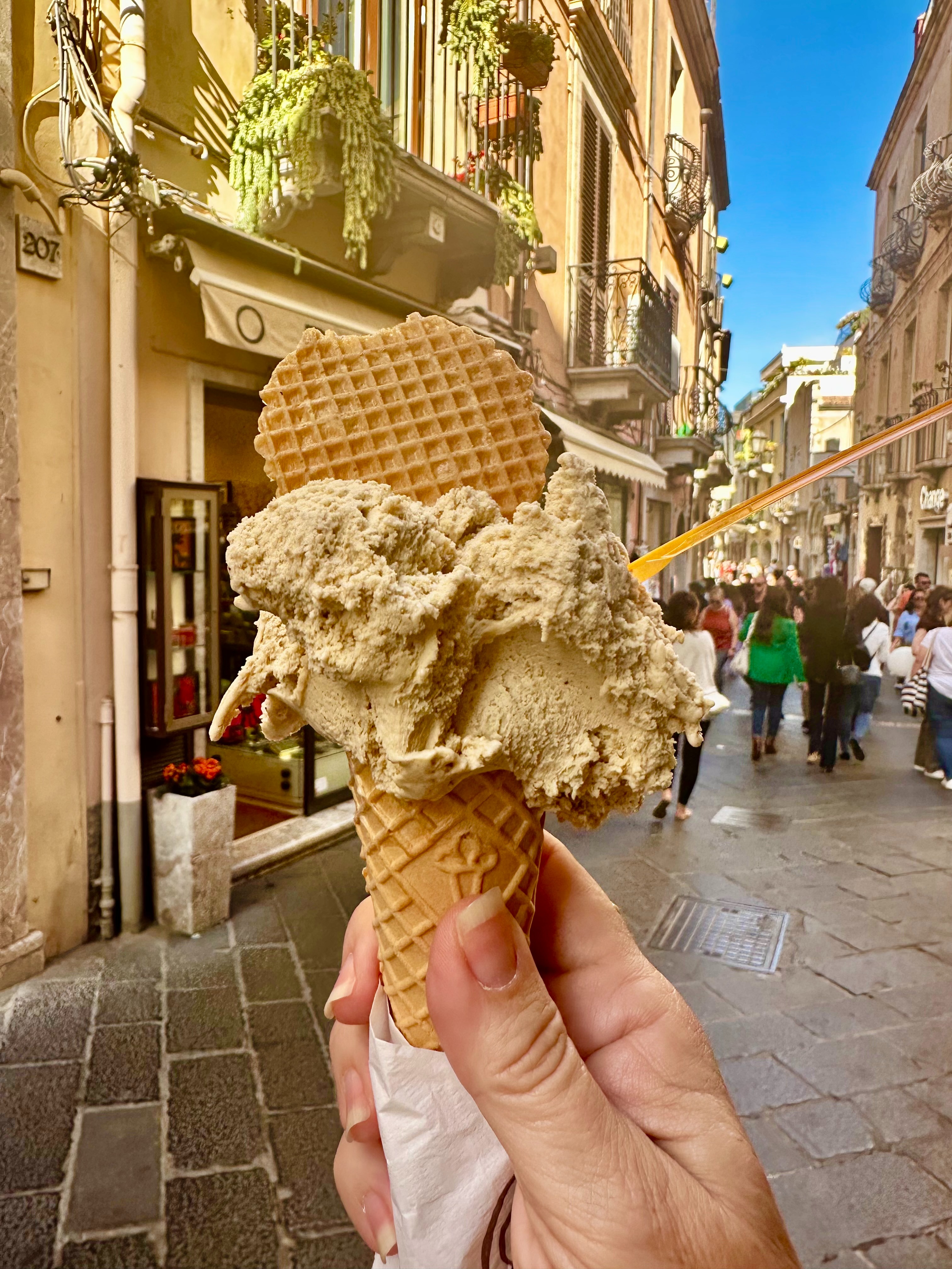 Mount Etna and Sicilian Gelato
